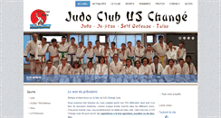 Desktop Screenshot of judo-change53.fr